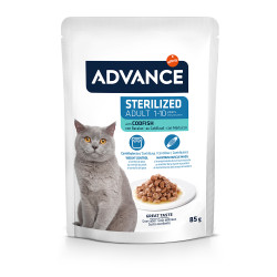 ADVANCE WET STERLISED CODFISH 12X