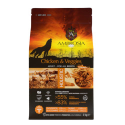 NATURAL TRAINER AMBROSIA ADULT - CHICKEN & VEGGIES