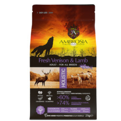 NATURAL TRAINER AMBROSIA ADULT - VENISON & LAMB