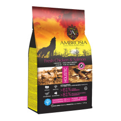 NATURAL TRAINER AMBROSIA PUPPY LARGE - CHICKEN & SALMON