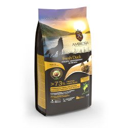 NATURAL TRAINER AMBROSIA MEDITERRANEAN DIET GRAIN FREE ADULT SENSITIVE FRESH DUCK