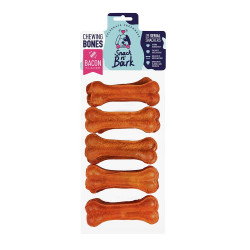 BONE PRESSED WITH FLAVOR BACON 8CM/20GR 10ΤΕΜ