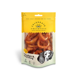 CHICKEN & COD RING 100GR