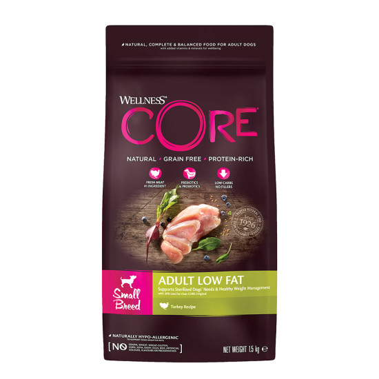 CORE ADULT SMALL BREED LOW FAT ΓΑΛΟΠΟΎΛΑ CORE ADULT SMALL BREED LOW FAT ΓΑΛΟΠΟΎΛΑ