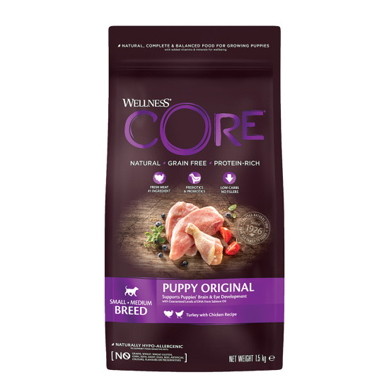 CORE PUPPY ORIGINAL MEDIUM-SMALL BREED ΓΑΛΟΠΟΎΛΑ & ΚΟΤΌΠΟΥΛΟ