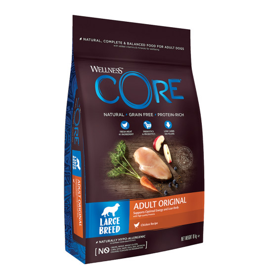 CORE ADULT ORIGINAL  LARGE BREED ΓΑΛΟΠΟΎΛΑ & ΚΟΤΌΠΟΥΛΟ