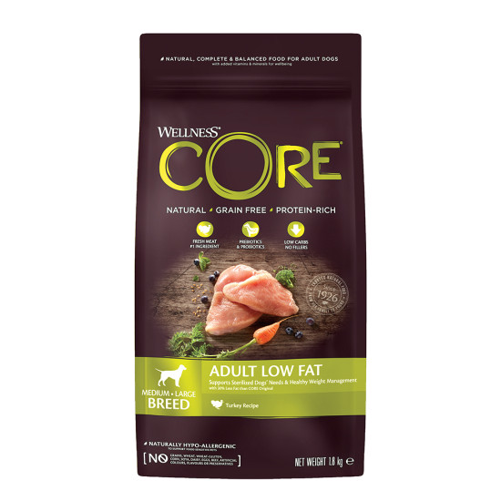 CORE ADULT LOW FAT MEDIUM-LARGE BREED ΓΑΛΟΠΟΎΛΑ