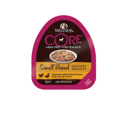 CORE SMALL BREED SAVOURY MEDLEYS ΚΟΤΌΠΟΥΛΟ, ΠΆΠΙΑ, ΑΡΑΚΆΣ & ΚΑΡΌΤΑ 12X