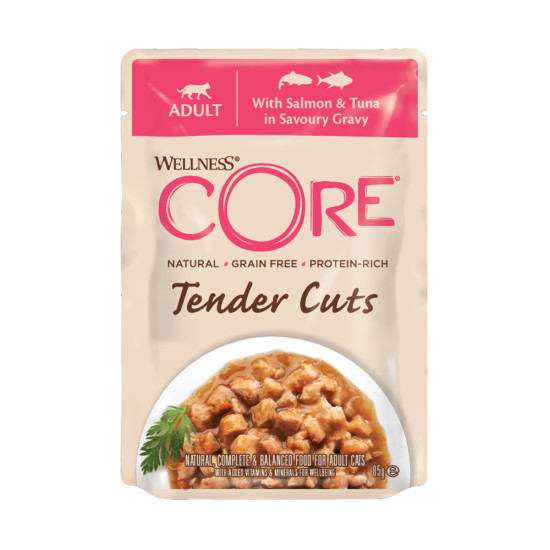 CORE TENDER CUTS FILLETS  ΣΟΛΟΜΌΣ & ΤΌΝΟΣ ΣΕ ΣΆΛΤΣΑ 24X