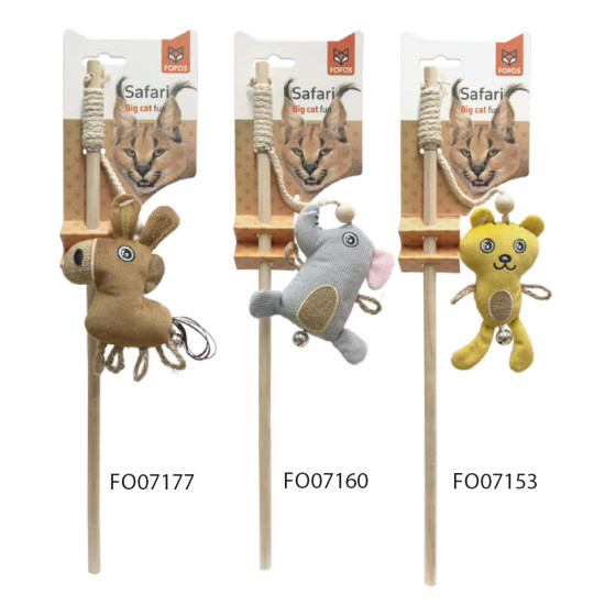 FO Παιχνίδι Γάτας Bear Wand FO Παιχνίδι Γάτας Bear Wand