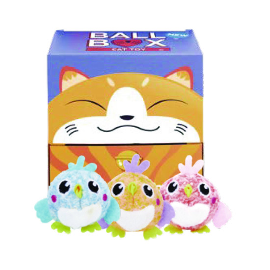 FO Παιχνίδι Γάτας Fuzzy Bird Ball FO Παιχνίδι Γάτας Fuzzy Bird Ball