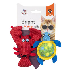 FO Παιχνίδι Γάτας Summer Turtle & Lobster