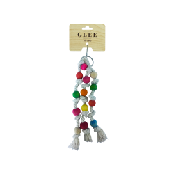 GLEE ΠΑΙΧΝΙΔΙ ΚΡΕΜΑΣΤΟ  ΠΤΗΝΩΝ ΣΧΟΙΝΙ ΜΕ ΠΟΛΥΧΡΩΜΕΣ ΧΑΝΤΡΕΣ