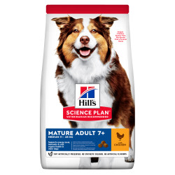 HILL'S SCIENCE PLAN MATURE ADULT DOG MEDIUM CHICKEN