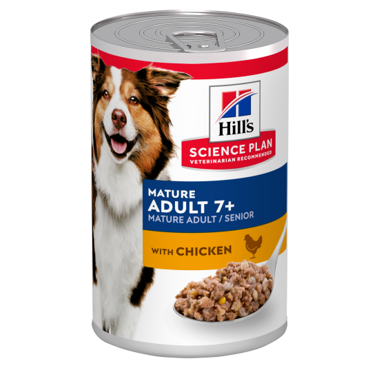 HILL'S SCIENCE PLAN MATURE ADULT DOG CHICKEN 12X