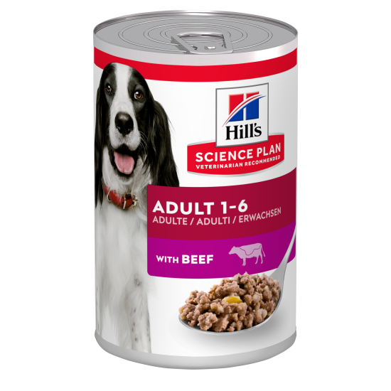 HILL'S SCIENCE PLAN ADULT DOG BEEF 12X