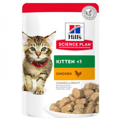 HILL'S SCIENCE PLAN KITTEN CHICKEN 12X (ΦΑΚΕΛΆΚΙ)