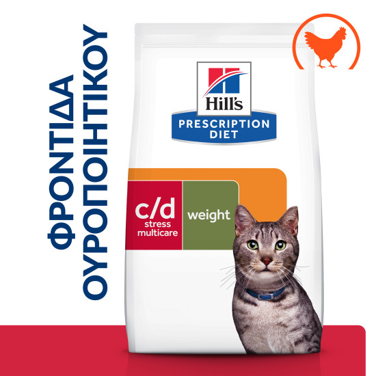 HILL'S PRESCRIPTION DIET FELINE C/D URINARY STRESS & METABOLIC
