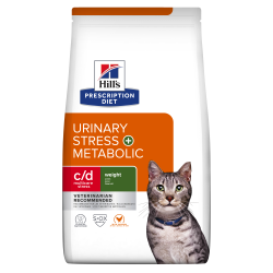 HILL'S PRESCRIPTION DIET FELINE C/D URINARY STRESS & METABOLIC