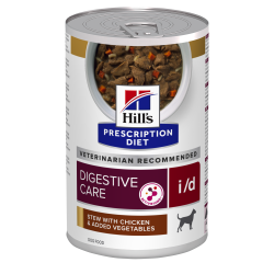 HILL'S PRESCRIPTION DIET CANINE I/D STEW CHICKEN & VEGETABLES (ΜΑΓ.ΓΕΎΜΑ) 12X