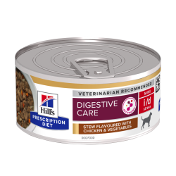 HILL'S PRESCRIPTION DIET CANINE I/D STRESS MINI STEW CHICKEN & VEGETABLES (ΜΑΓ.ΓΕΎΜΑ) 24X