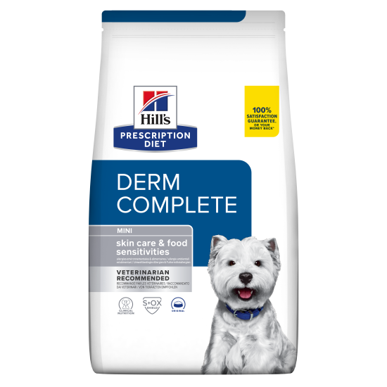 HILL'S PRESCRIPTION DIET CANINE DERM COMPLETE MINI