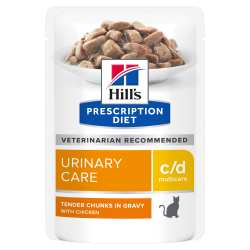 HILL'S PRESCRIPTION DIET FELINE C/D MULTICARE 12X