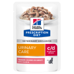 HILL'S PRESCRIPTION DIET FELINE C/D URINARY STRESS SALMON 12X