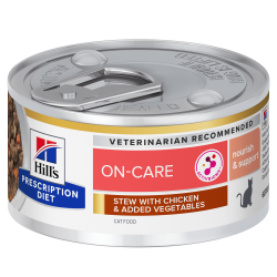 HILL'S PRESCRIPTION DIET FELINE ON CARE STEW CHICKEN & VEGETABLES (ΜΑΓ.ΓΕΎΜΑ ) 24X