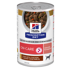 HILL'S PRESCRIPTION DIET CANINE ON CARE STEW CHICKEN & VEGETABLES (ΜΑΓ.ΓΕΎΜΑ) 12X