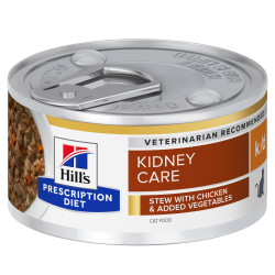 HILL'S PRESCRIPTION DIET FELINE K/D STEW CHICKEN & VEGETABLES (ΜΑΓ.ΓΕΎΜΑ) 24X