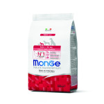 MONGE NATURAL SUPERPREMIUM PUPPY & JUNIOR MINI ΜΕ ΚΟΤΌΠΟΥΛΟ