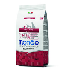 MONGE NATURAL SUPERPREMIUM ADULT MINI ΜΕ ΚΟΤΌΠΟΥΛΟ