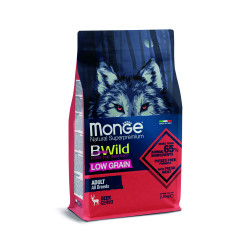 MONGE BWILD LOW GRAIN ADULT ΜΕ ΕΛΆΦΙ