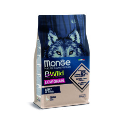 MONGE BWILD LOW GRAIN ADULT ALL BREEDS ΜΕ ΧΉΝΑ