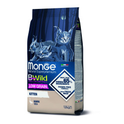MONGE BWILD LOW GRAIN KITTEN ΜΕ ΧΉΝΑ