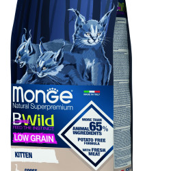 MONGE BWILD LOW GRAIN KITTEN ΜΕ ΧΉΝΑ