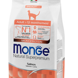 MONGE NATURAL SUPERPREMIUM ADULT ΜΕ ΣΟΛΩΜΌ ΜΟΝΟΠΡΩΤΕΪΝΙΚΉ