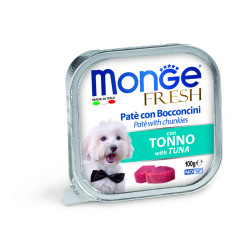 MONGE FRESH ADULT ΠΑΤΈ & ΚΟΜΜΑΤΆΚΙΑ ΜΕ ΤΌΝΟ 32X