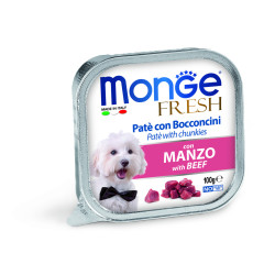 MONGE FRESH ADULT ΠΑΤΈ & ΚΟΜΜΑΤΆΚΙΑ ΜΕ ΜΟΣΧΆΡΙ 32X
