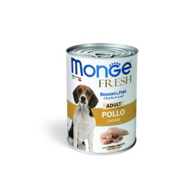 MONGE FRESH ADULT ΠΑΤΈ & ΚΟΜΜΆΤΙΑ ΜΕ ΚΟΤΌΠΟΥΛΟ 24X