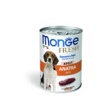 MONGE FRESH ADULT ΠΑΤΈ & ΚΟΜΜΆΤΙΑ ΜΕ ΠΆΠΙΑ 24X