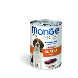 MONGE FRESH ADULT ΠΑΤΈ & ΚΟΜΜΆΤΙΑ ΜΕ ΠΆΠΙΑ 24X