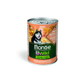 MONGE BWILD SALMON WITH PUMPKIN AND ZUCCHINI