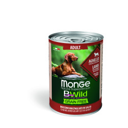 MONGE BWILD LAMB WITH PUMPKIN AND ZUCCHINI 24X