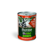 MONGE BWILD TURKEY WITH PUMPKIN AND ZUCCHINI 24X