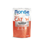 MONGE GRILL KITTEN RICH IN SALMON 28X