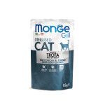MONGE GRILL CAT STERILISED RICH IN TROUT 28X