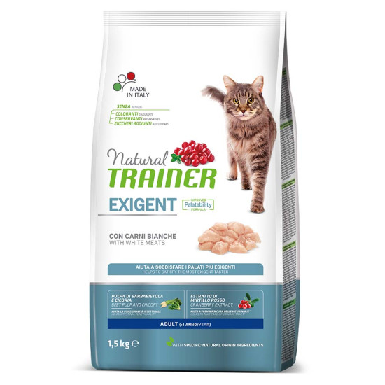 NATURAL TRAINER EXIGENT ADULT - WHITE MEATS NATURAL TRAINER EXIGENT ADULT - WHITE MEATS