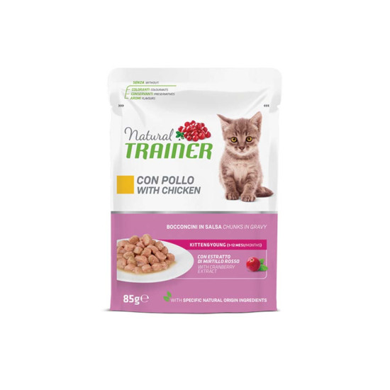 NATURAL TRAINER KITTEN & YOUNG - CHICKEN 12X